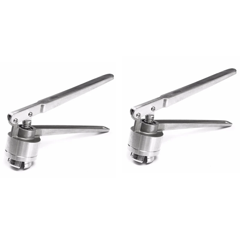 

HOT-2 Pcs Manual Vial Crimper Hand Sealing Machine For Crimping 20Mm Flip Off Caps-Aluminum Plastic & Full Aluminum