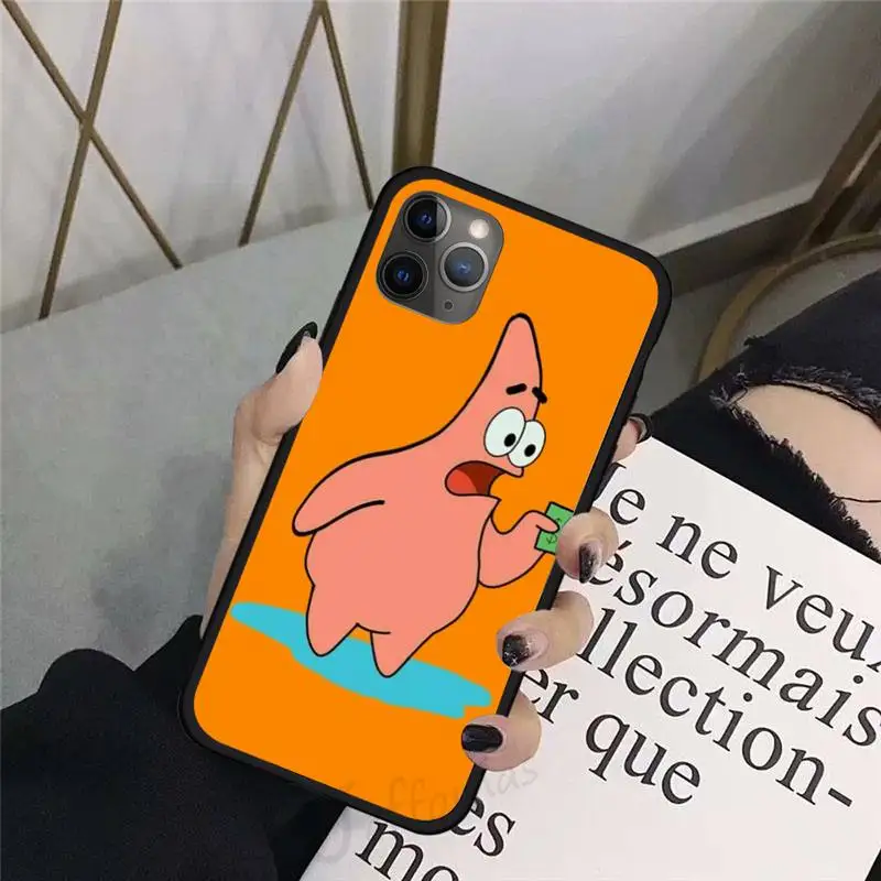 

Best Friend SpongeBobs SquarePants Phone Case For iphone 8 11 12 Redmi note 8 9 s huawei p 30 pro lite plus cover shell funda