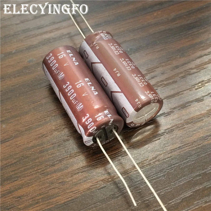 

50pcs 3900uF 16V3900uf Japan ELNA RJ4 Series 12.5x30mm 16V3900uF Audio capacitor