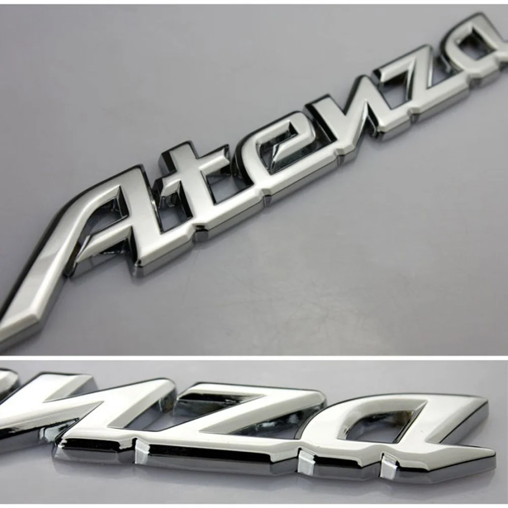 DSYCAR 1 шт. Новинка 3D металлическая наклейка Atenza / Axela для бокового брызговика