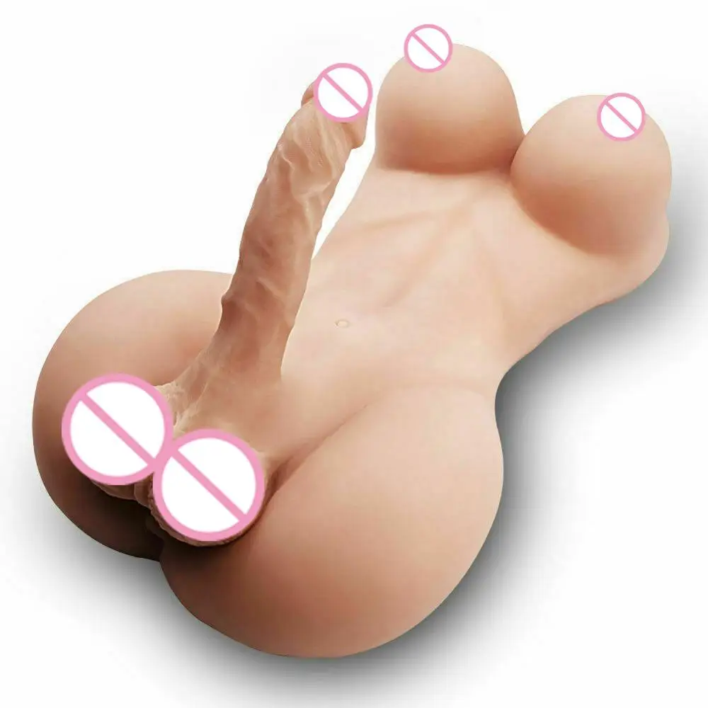 Полноразмерная силиконовая Мужская сексуальная кукла для женщин с большим