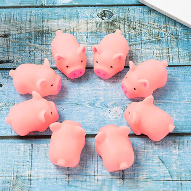 Забавная кричащая свинья новинка милый мультяшный Вент сжимаемая звуковая