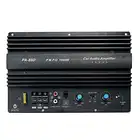 Динамик 12 В 1000 Вт, внешний сабвуфер, аксессуары для автомобильной аудиосистемы, одноканальный прочный усилитель высокой мощности без потерь, плата управления