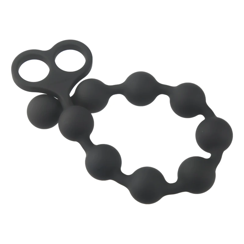 Анальная пробка силиконовая шарик секс-игрушка для начинающих мужчин женщин пар