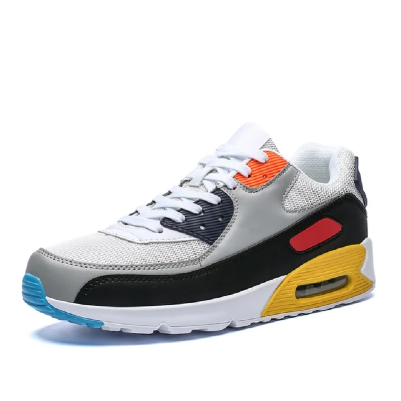 

Mens Sneakers Fashion Casual flats Shoes Lover Gym Shoes Light Breathe Comfort Outdoor Air Cushion Couple Jogging Shoes 36-47