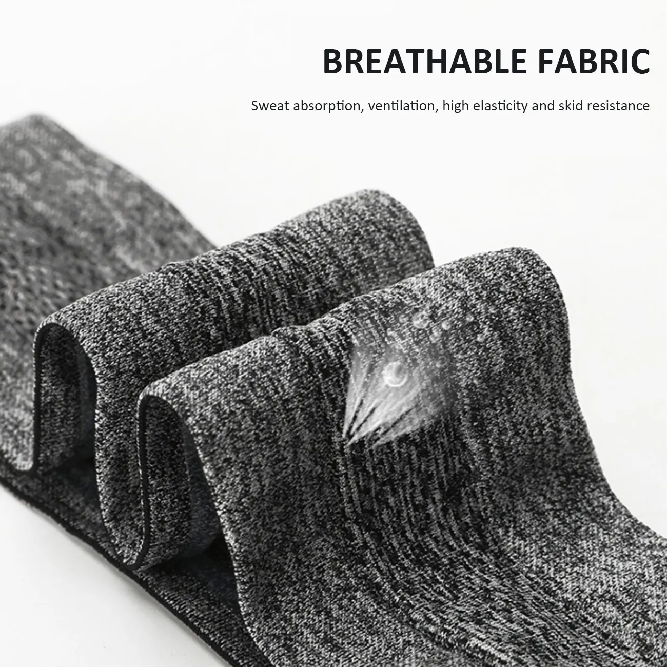 

1PCS Sweatband for Men Women Sport Yoga Headband Sweatband Stretch Outdoor Fitness Elastic Hairband