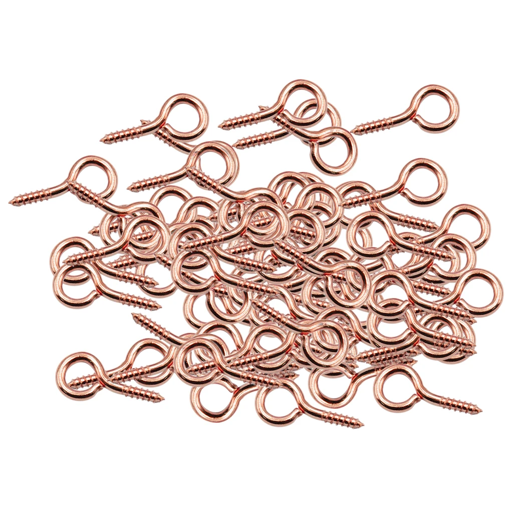 100 штук винтовых штифтов для глаз фурнитура изготовления ювелирных изделий из