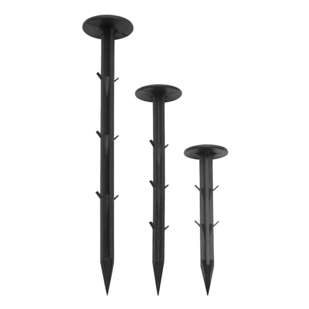 50 шт. практичные пластиковые анкерные ставки садовые сетчатые пленочные колышки