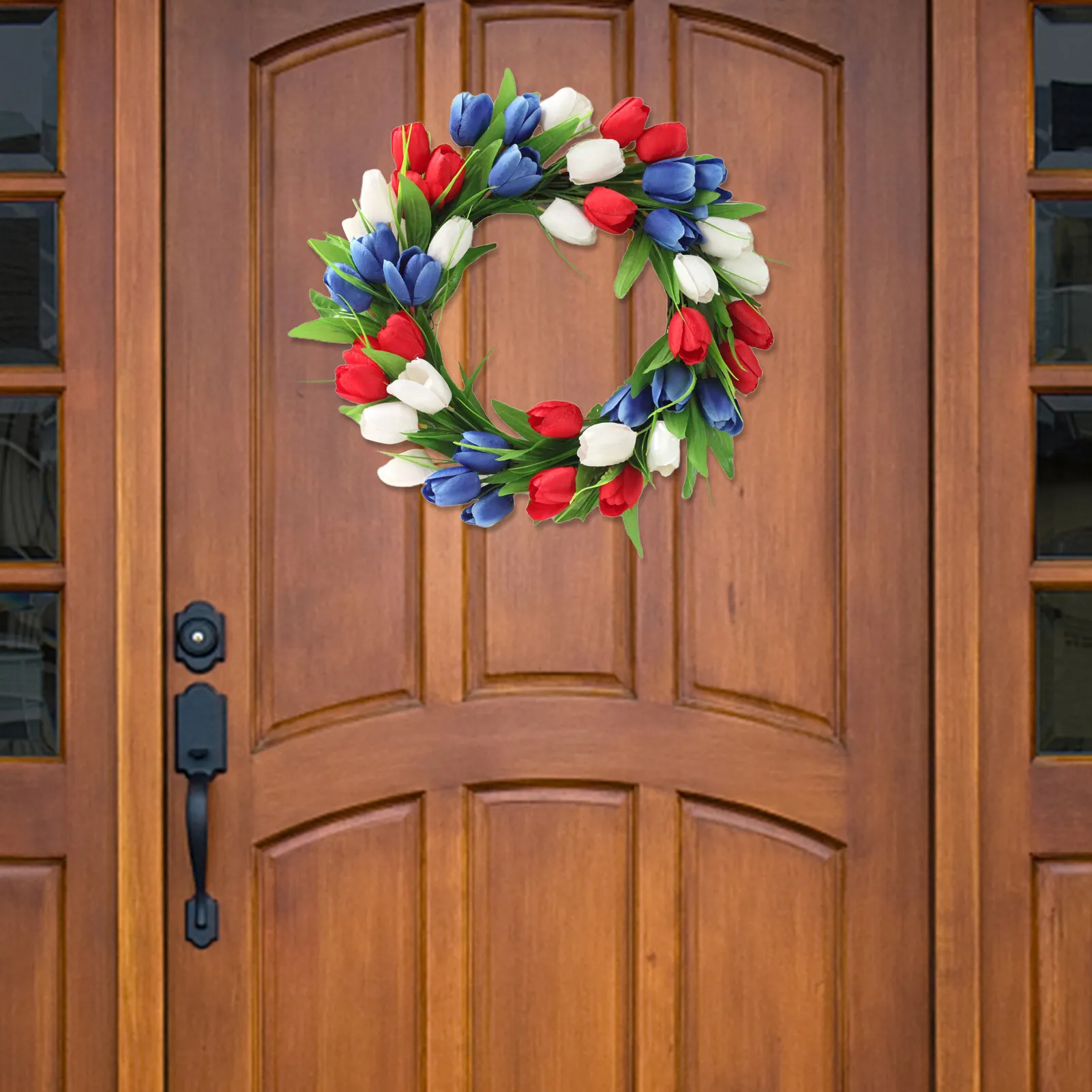 

Christmas Wreath Front Door Decor Artificial Floral Wreaths Garland Wall Window Decoration Flower Ring Door Pendant candid