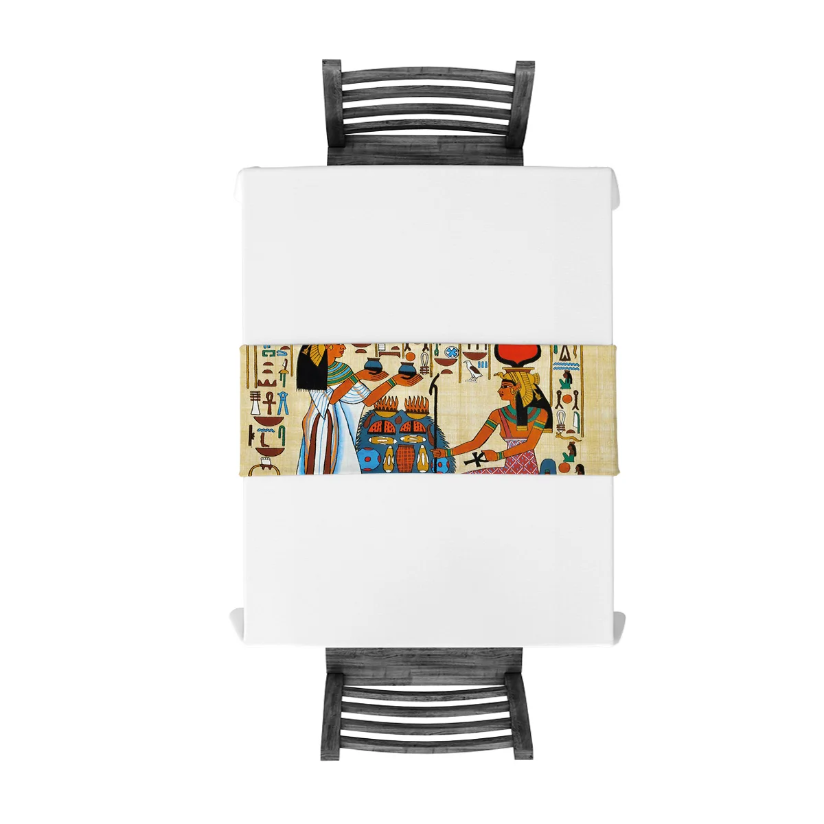 Старинный Египетский Папирус настольная дорожка s современная столовая кухня