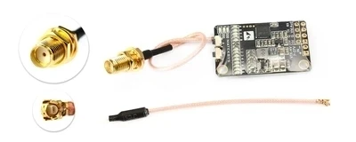 

Matek 5.8G 40CH 25/200/500mW switchable Video Transmitter VTX-HV with 5V/1A BEC Output for RC FPV Racing Drone