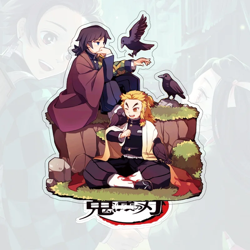 

Hot Anime Demon Slayer Kimetsu No Yaiba Kamado Tanjirou Nezuko Kanawo Zenitsu Inosuke Giyuu Acrylic Stand Figure Model Gift Toys