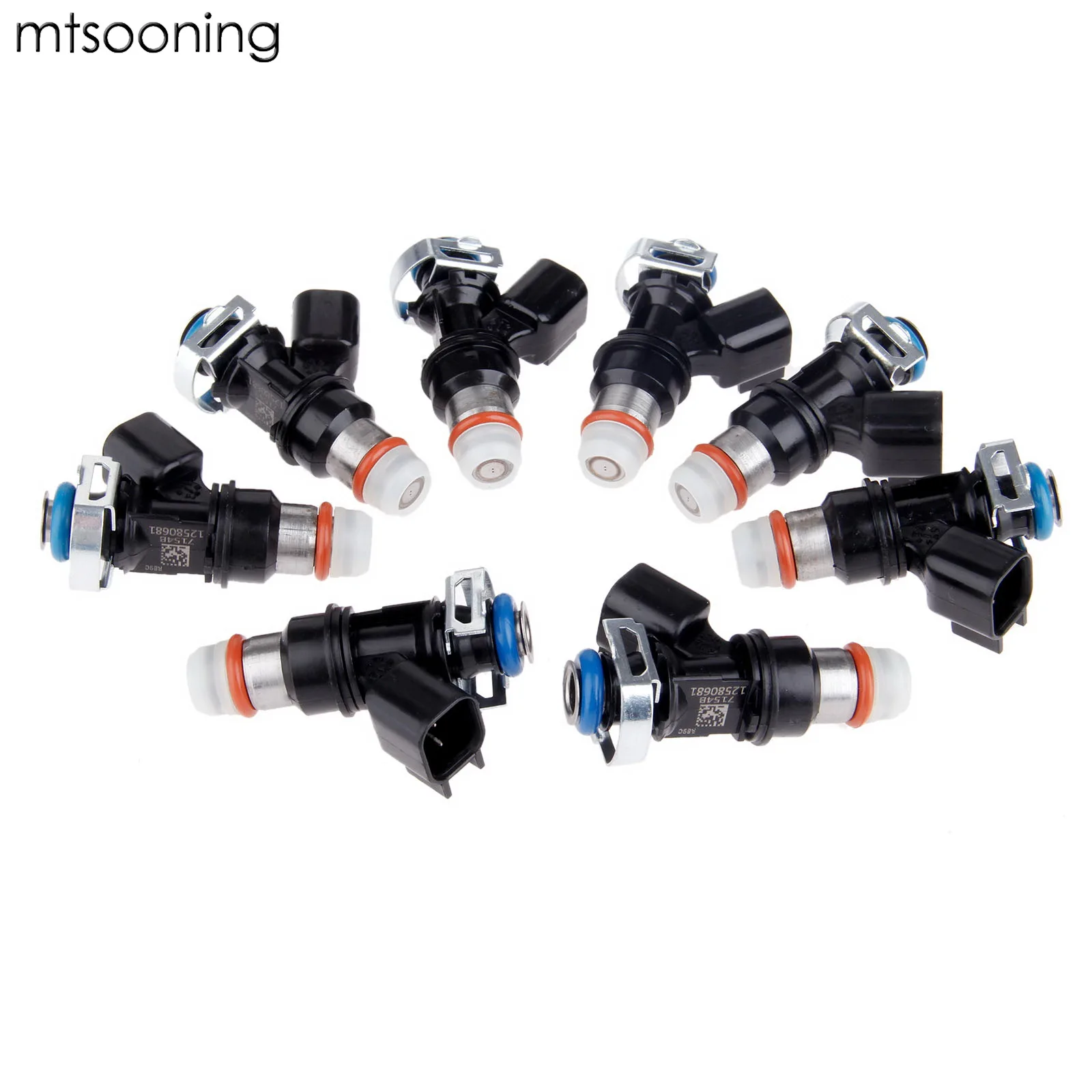 Mtsooning 8 шт Топливная форсунка Форсунка 12580681 новая для GMC Envoy Sierra Yukon XL Savana Saab Chevrolet