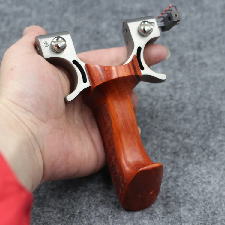 

Катапульта из нержавеющей стали в новом стиле, твердая древесина с крючком, Реверсивный изгиб, Высококачественная плоская кожа, для наружно...