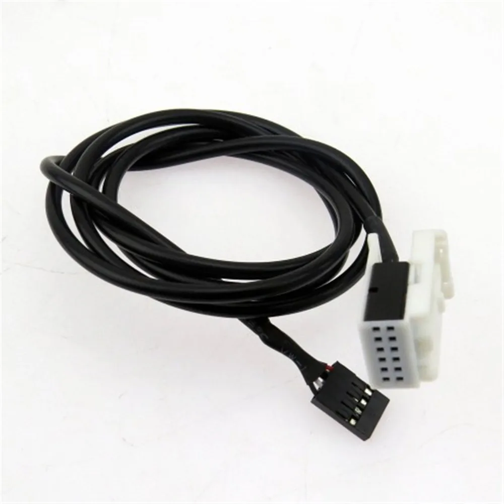 SCJYRXS Golf MK5 MK6 Scirocco Sagitar AUX Harness Connector Cable Audio Input Adaptor Pigtail 5KD035724A 3CD 035 249A