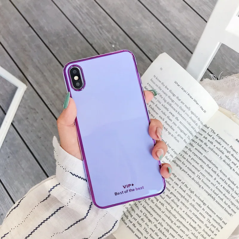 Корпус телефона с гальваническим покрытием для samsung Galaxy A50 A70 A30 A40 S9 S10 плюс S10e Note 9 чехол тонкий мягкий силиконовый чехол Крышка средств