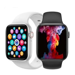 smart watch men bluetooth call 1 75 inch hd full screen dynamic dial iwo 13 pro dt100 smartwatch for apple watch supports phone free global shipping