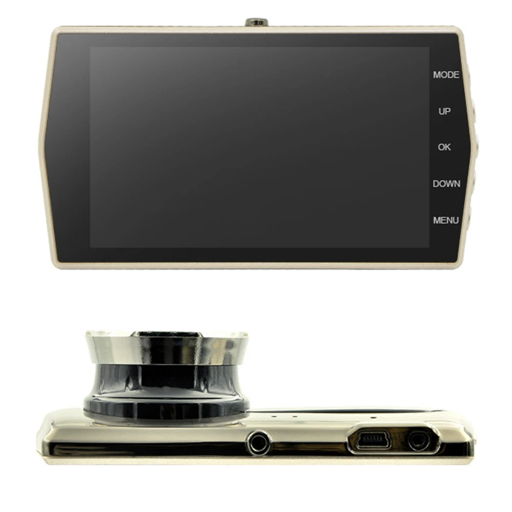 Зеркало видеорегистратор автомобильный 4 дюйма 1080P с ночным