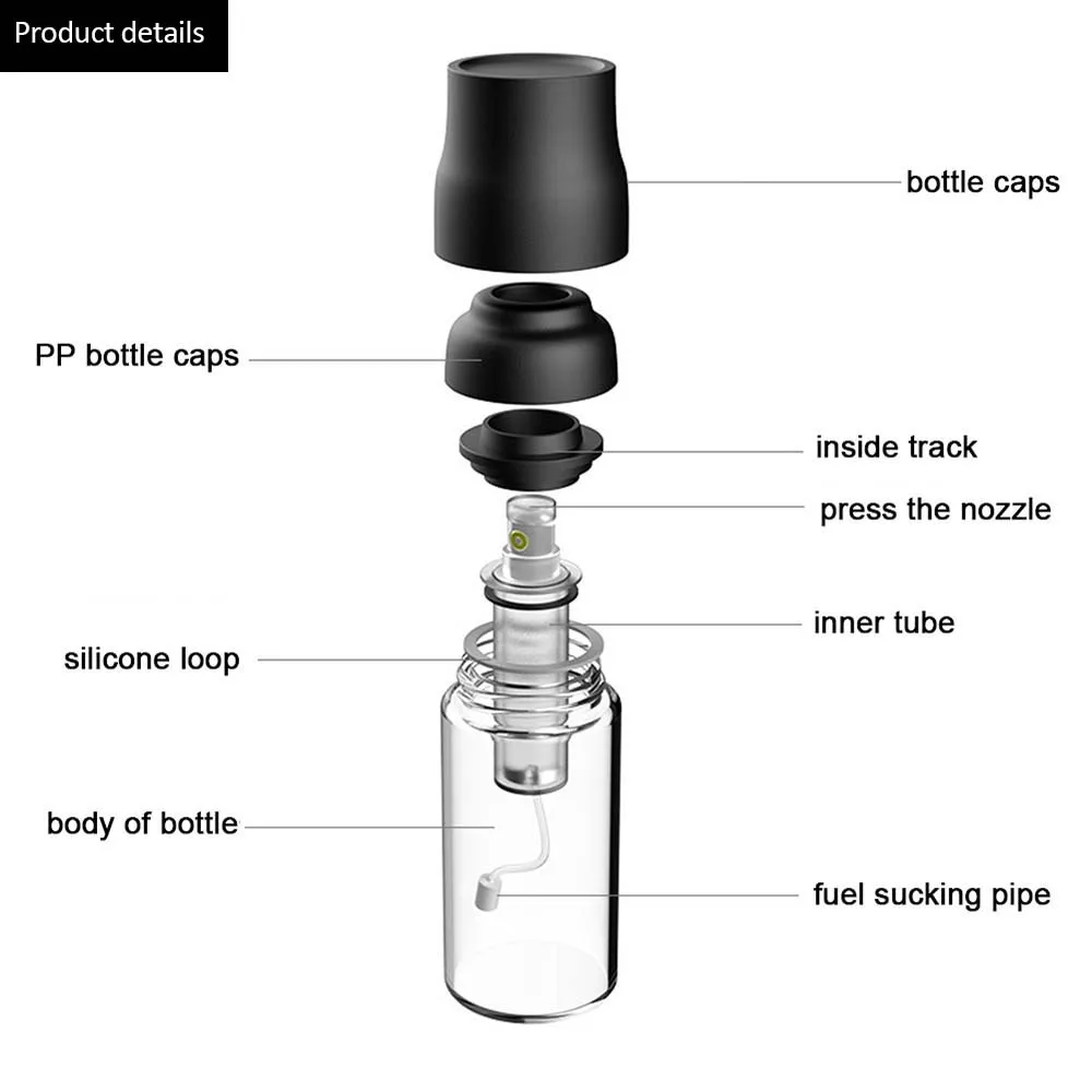 Стеклянный распылитель масла для приготовления салата и барбекю кухонный