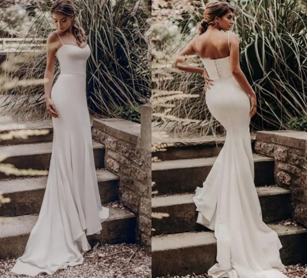 

Женское платье с юбкой-годе, белое или цвета слоновой кости