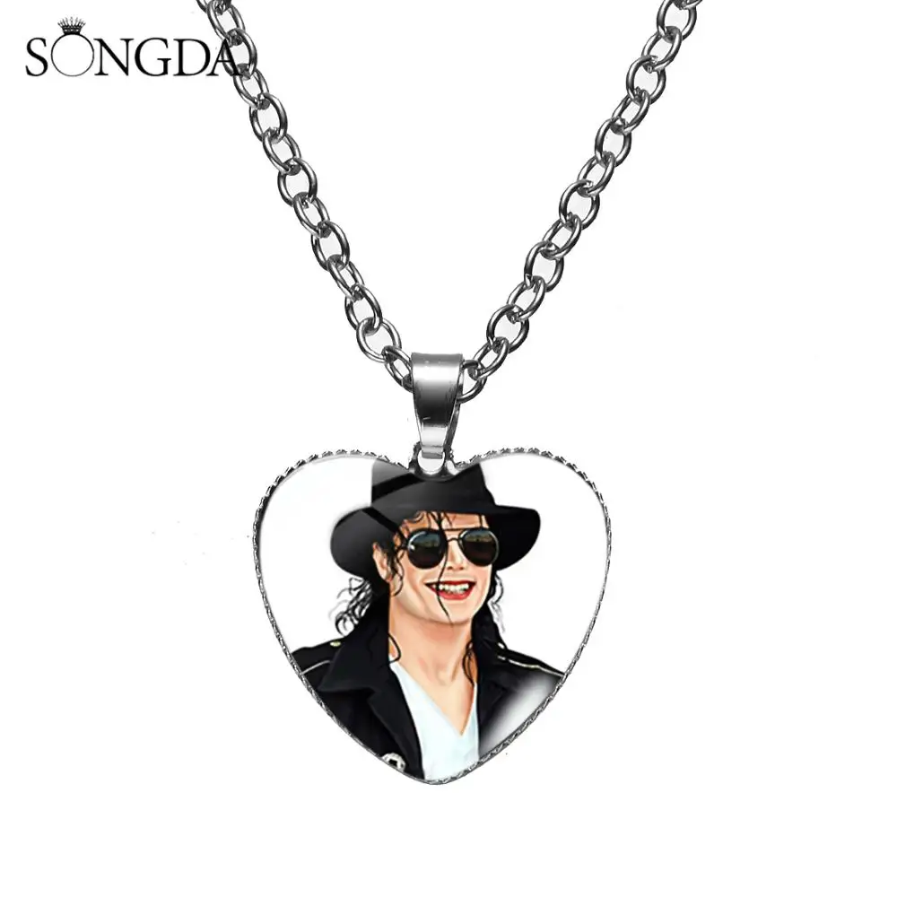 Американские звезды Сувениры Цепочки и ожерелья огромное поп-звезды певица MJ