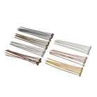 200 шт., металлические булавки для бисероплетения, фурнитура сделай сам, аксессуары для рукоделия, поставщик для изготовления ювелирных изделий своими руками, 1820222840 мм