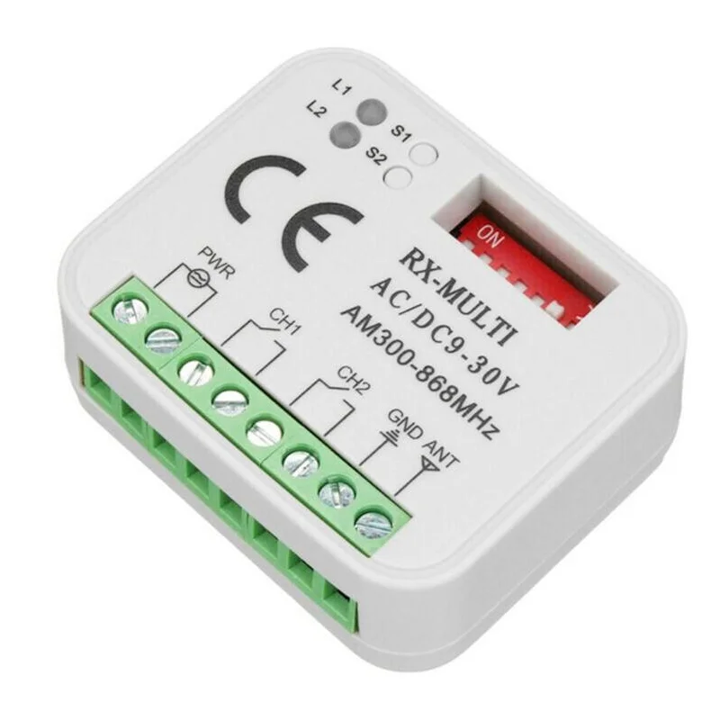 Приемник переключателя дистанционного управления 433 МГц 868 390 RX многочастотный