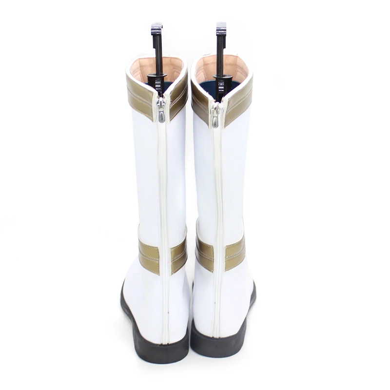 Kikai Sentai Zenkaiger Zenkaizer White Cosplay Shoes Boots Halloween Costume Accessories Props | Тематическая одежда и