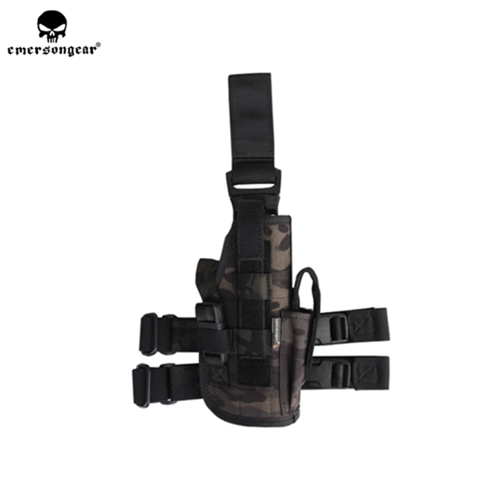 Emerson gear тактическая кобура для ног пистолета набедренная сумка универсальная