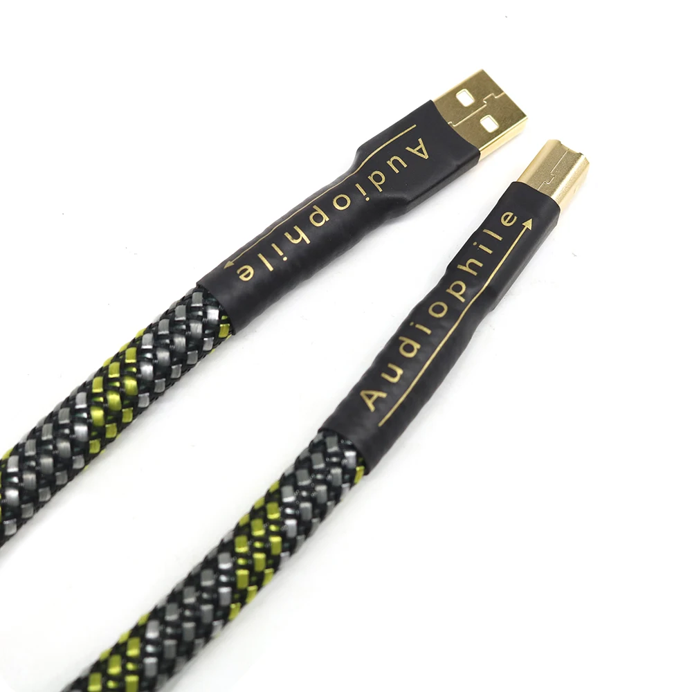 Hi-end Φ USB-кабели типа c аудио сделай сам медный серебряный из чистой меди проводник