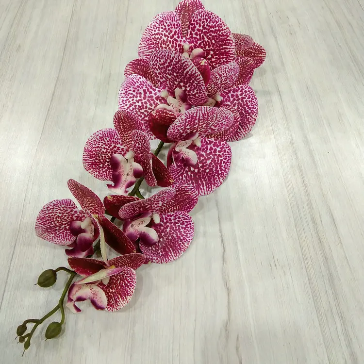 

Artificial Flower Fake Flower 3D Printing Phalaenopsis Art Flower Arrangement Wedding Decoration Artificial Flower 10 Pieces