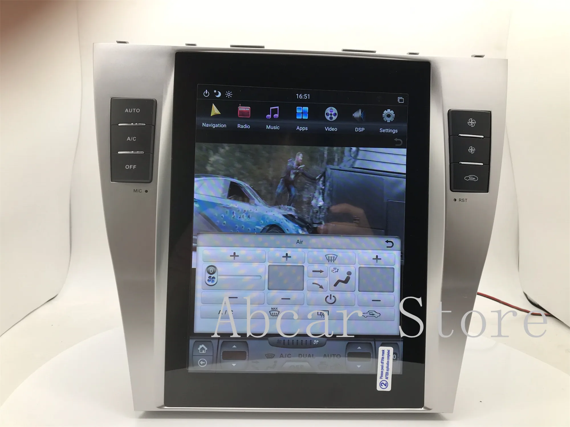 10 4 ''Tesla style Android 9 0 автомобильный dvd плеер GPS навигация для Toyota CAMRY 2007 2011 px6 carplay