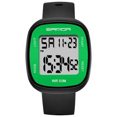 

Многофункциональные Женские электронные водонепроницаемые спортивные часы студенческие модные часы мужские модели