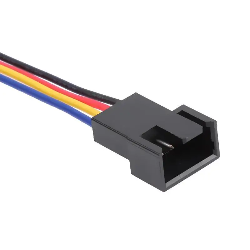 2 шт. 5Pin для 4Pin Вентилятор охлаждения разъем адаптера 18 см Удлинительный кабель