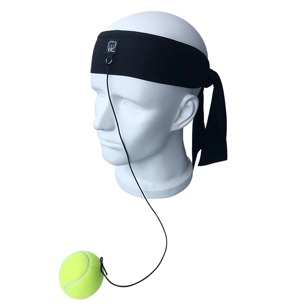 Тренажерный зал Спорт бокс бой мяч с головным ободком для тренировка скорости