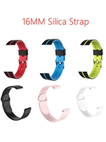 b57 strap band 16mm silica strap for smart watches b57 women men waterproof sweatproof sport strap