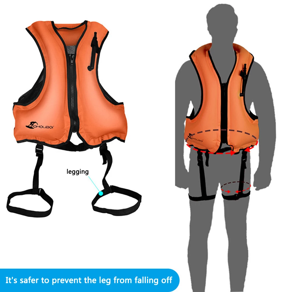 

Kid Adult Life Jacket Swimming Safety Vest Motorboat Buoyancy Life Vest Waterproof Buoyancy Aid Unisex Polyester Life Jacket