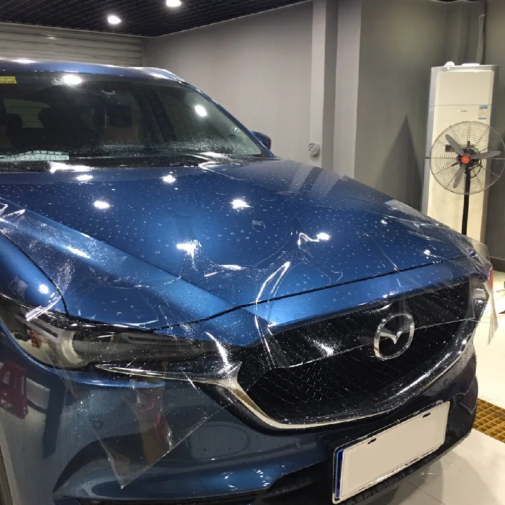 Пленка для защиты краски автомобиля 50*150 см прозрачная пленка кузова невидимая из
