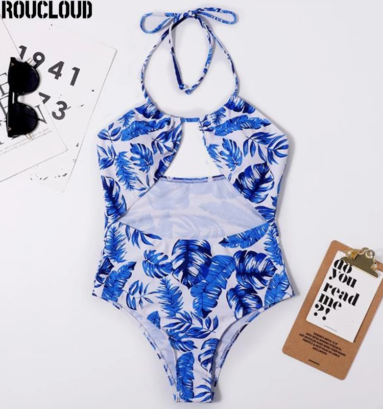 

Женский купальник с чашками пуш-ап и завышенной талией