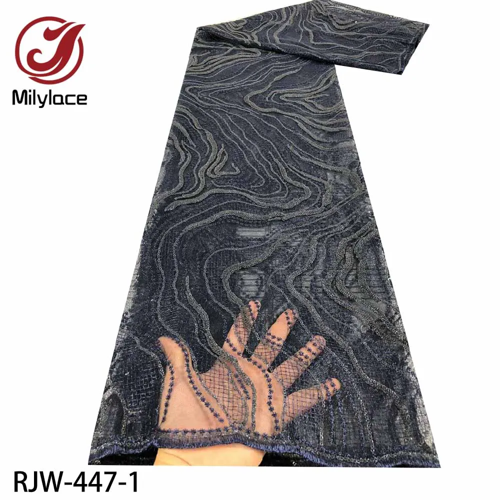 

Milylace новейшие нигерийские кружевные ткани высокого качества африканские вышитые кружева для свадебного платья