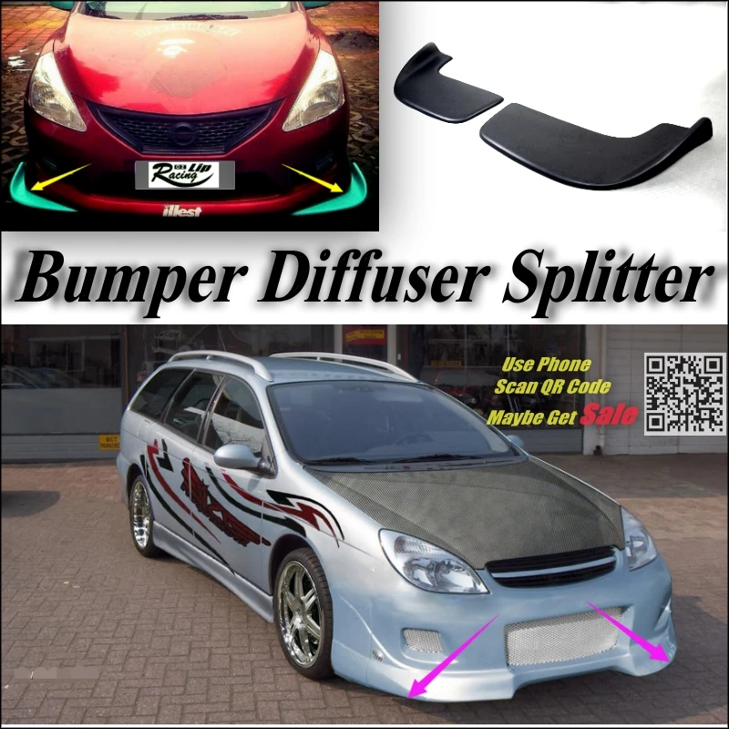Автомобильный разветвитель диффузор бампер Canard для Citroen C5 DC DE RD TD тюнинг комплект