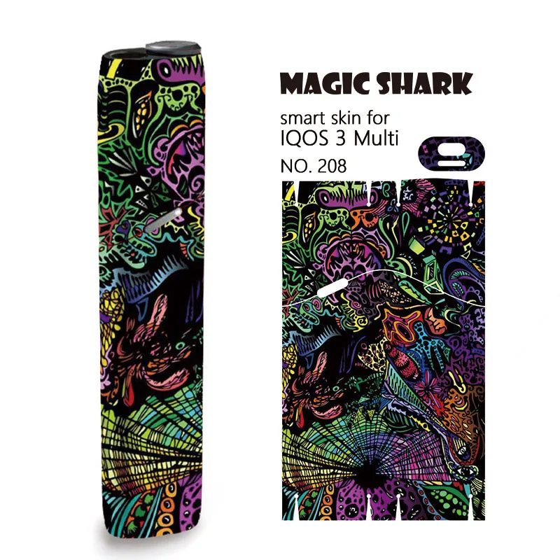 Наклейка для IQOS3 Multi чехол IQOS 3 электронная сигарета | Мобильные телефоны и