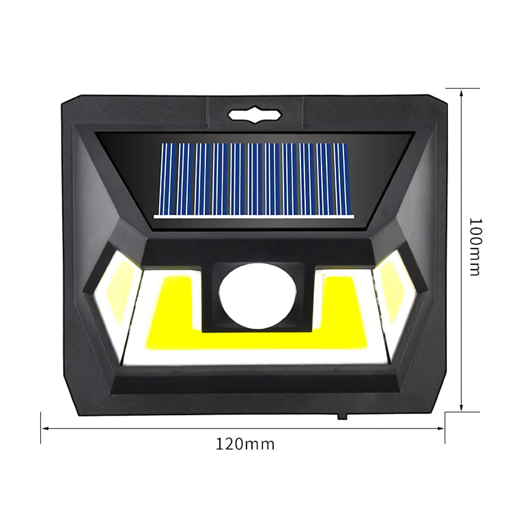 

2020 New Solar Human Body Induction Lamp Outdoor IP65 Waterproof Garden Courtyard Wall Lamp Night Lamp