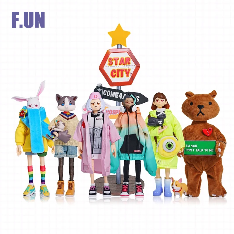 COME4ARTS-figuras de Hospital para mascotas, caja sorpresa, juguetes, lindos figuras de acci&oacute;n de Anime, modelo de escritorio, adornos, decoraci&oacute;n, colecci&oacute;n de regalos-0