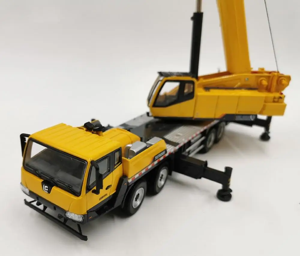 1/50 LIUGONG TC750C5 Автомобильный Кран Инженерная модель механического грузовика под