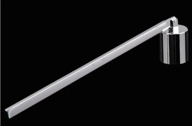 1 шт. свеча фитильный инструмент масляная лампа из нержавеющей стали ковш гасит триммер резак - Цвет: Silver