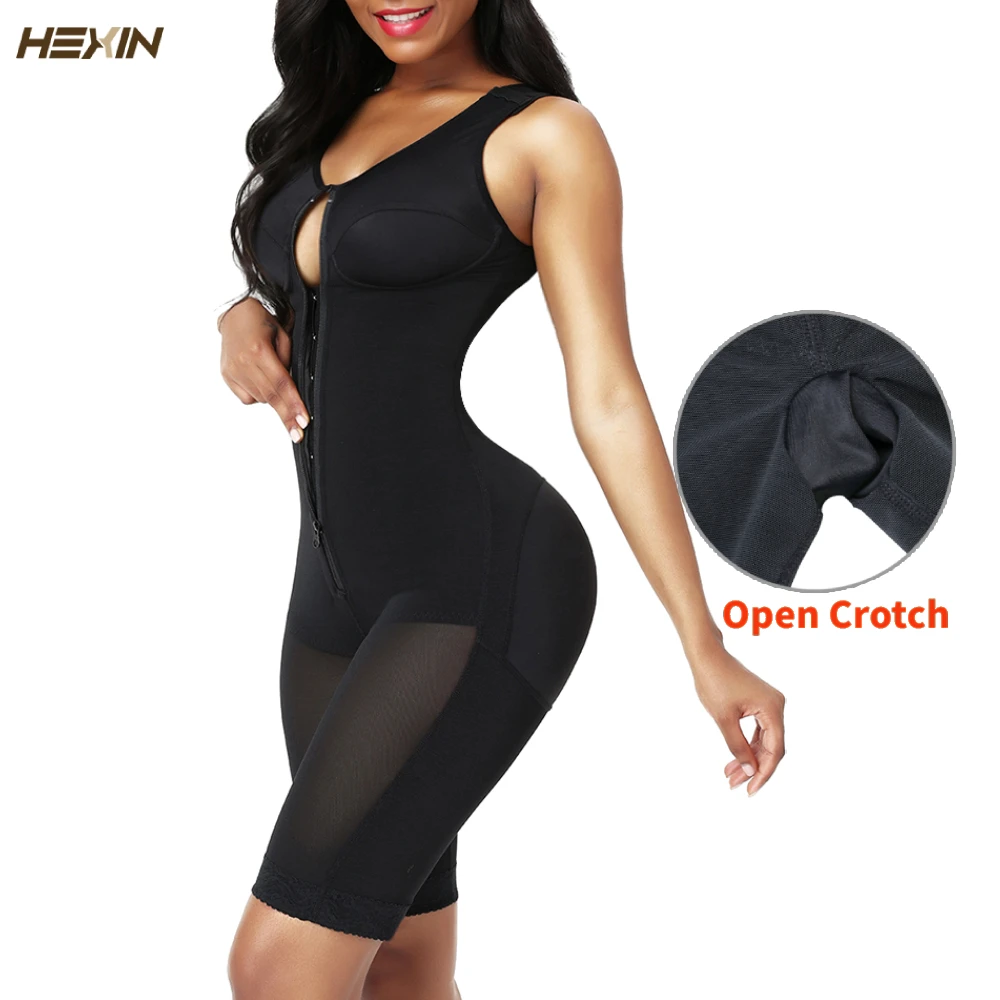 Утягивающий корсет HEXIN для похудения подтяжки ягодиц тренажер послеродового