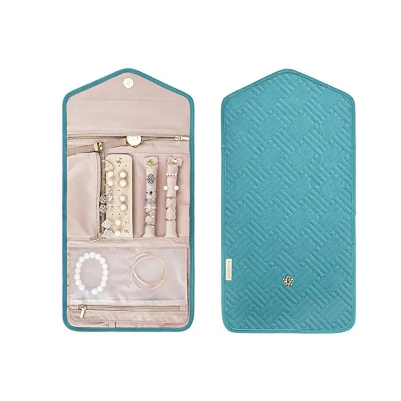 Складной чехол для украшений дорожный органайзер бижутерии Roll путешествий