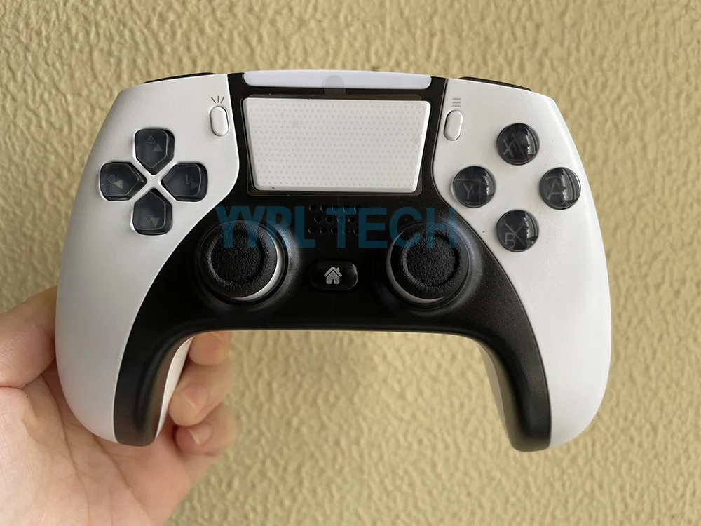 

Bluetooth Wireless Game Controller For PS4 Console With PS5 Style Double Vibration Game Gamepad For PC And Android