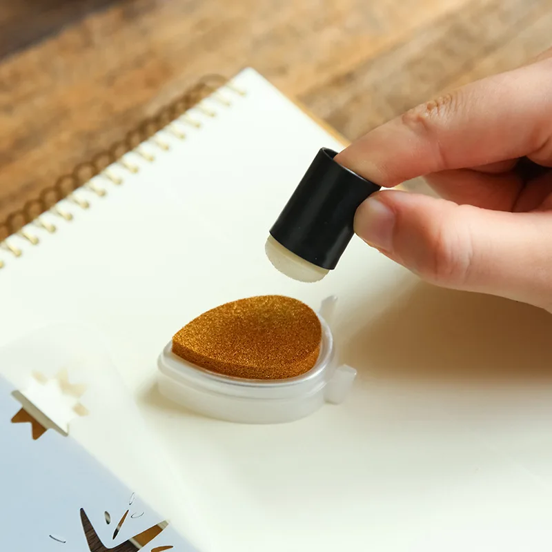 Губки кисточки Inkpad аккаунт для пальцев DIY мазок ручная кисть Штамп Цвет ing палец